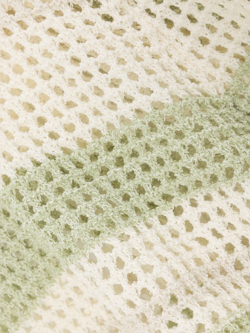 SABO Women's Easton Crochet
Playsuit Cover Up Mint Green Ivory
Size M - Picture 3 of 3